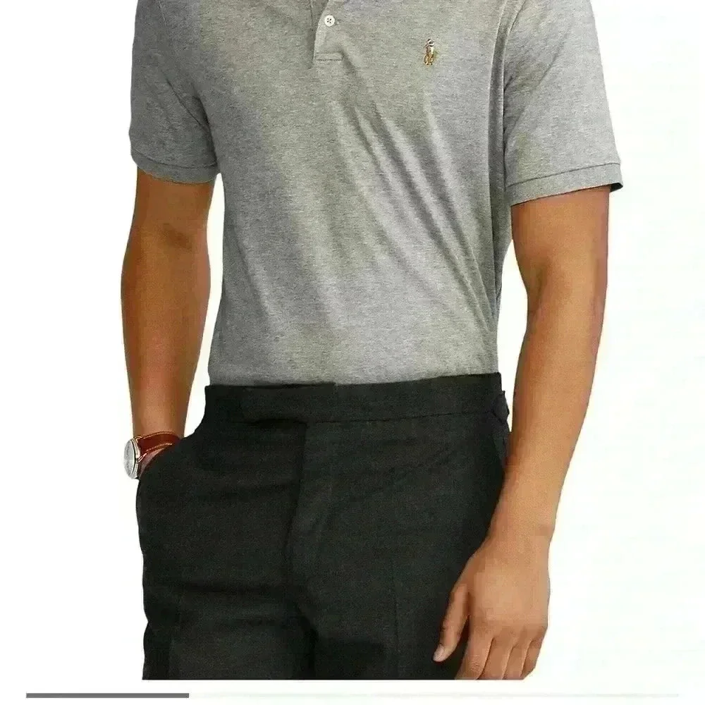 Ralph Lauren Polo Classic Polo Shirt Gray 2XB NWT